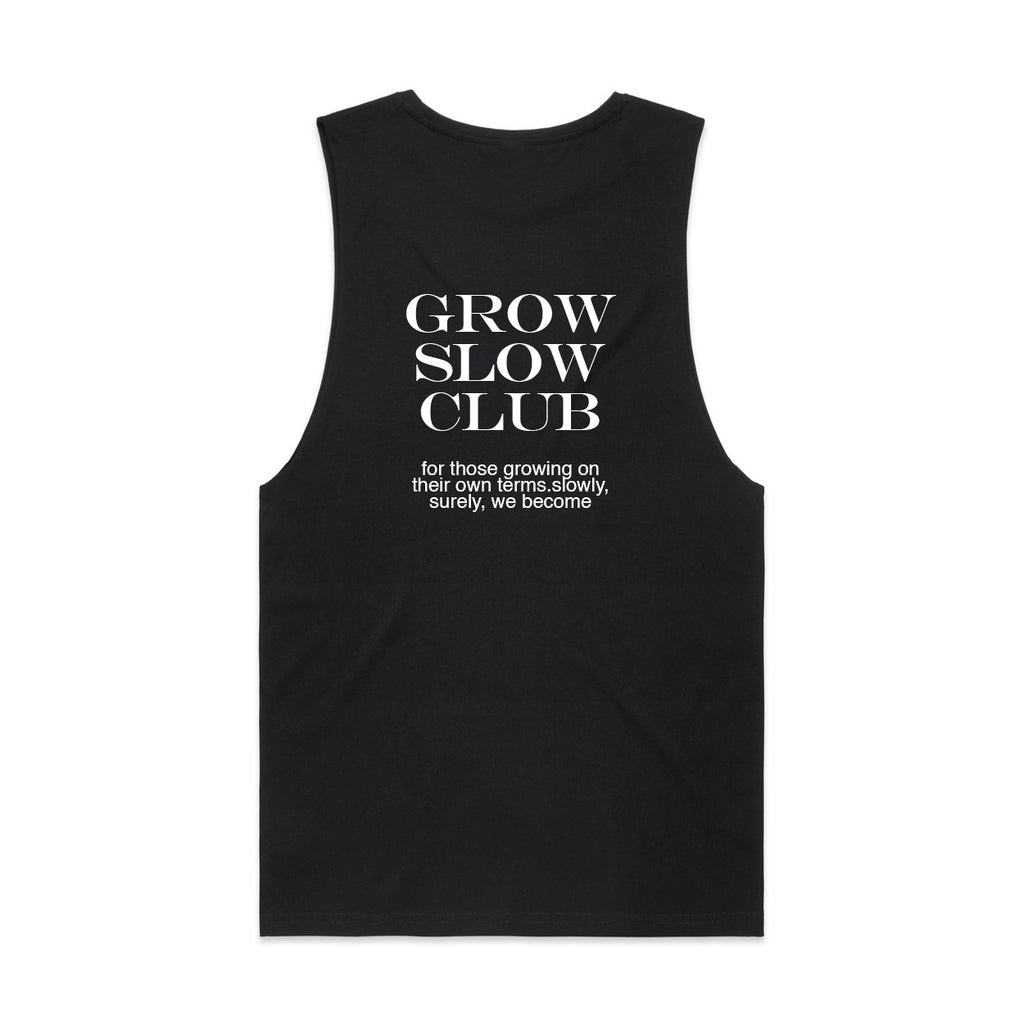 Bespoke Organic Tank in Black SML