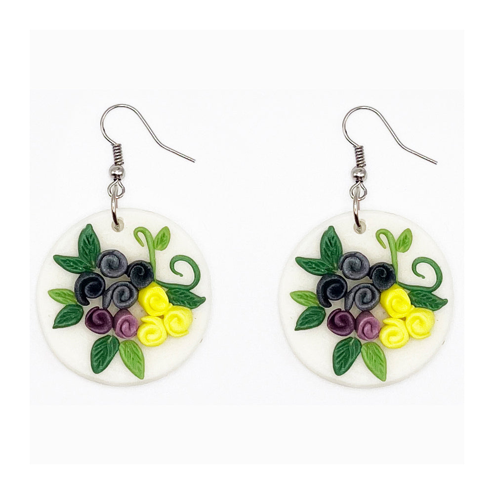 Lucia Flowery Pride Earrings