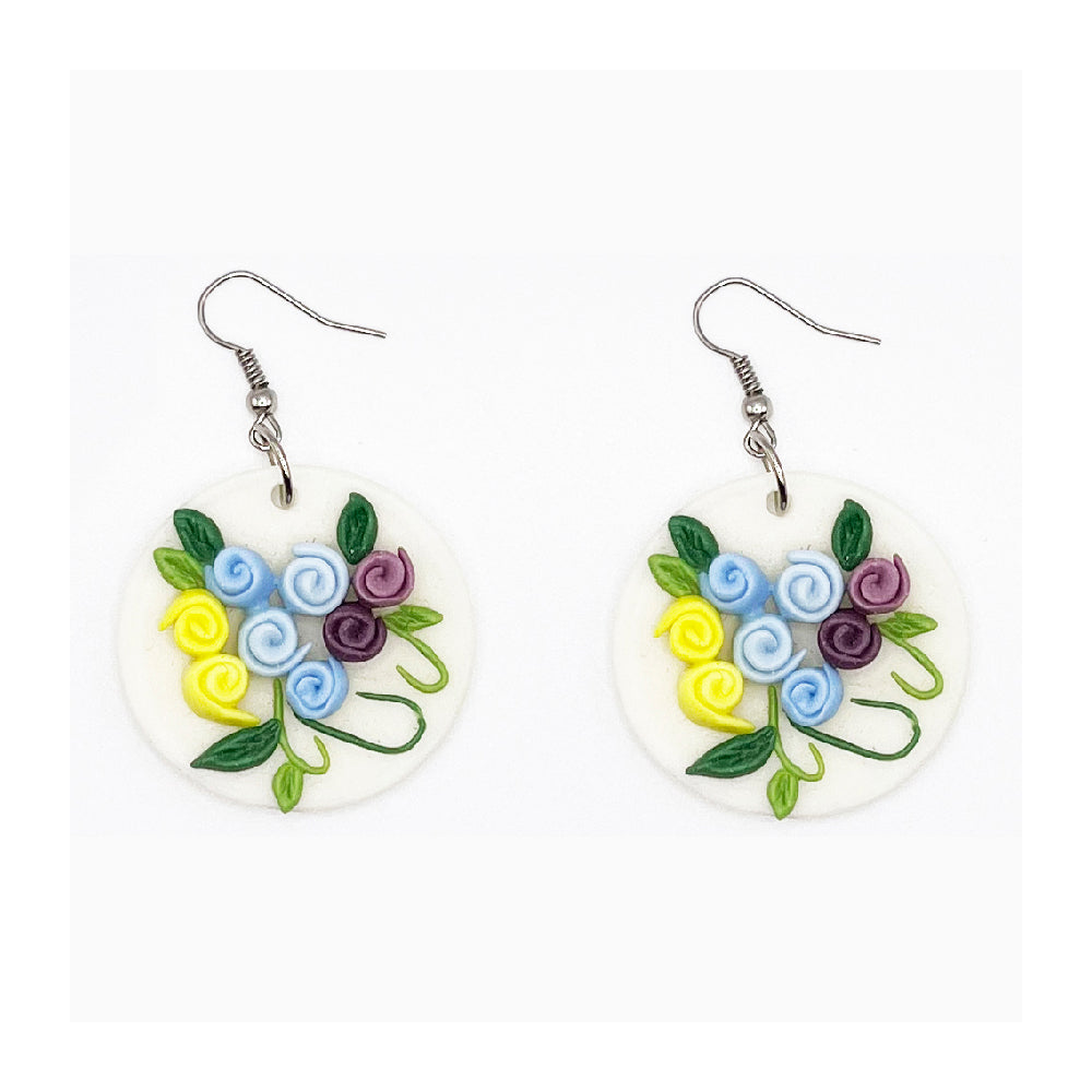 Lucia Flowery Pride Earrings