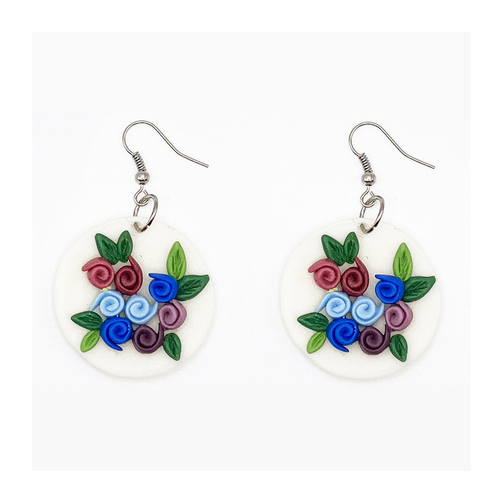 Lucia Flowery Pride Earrings