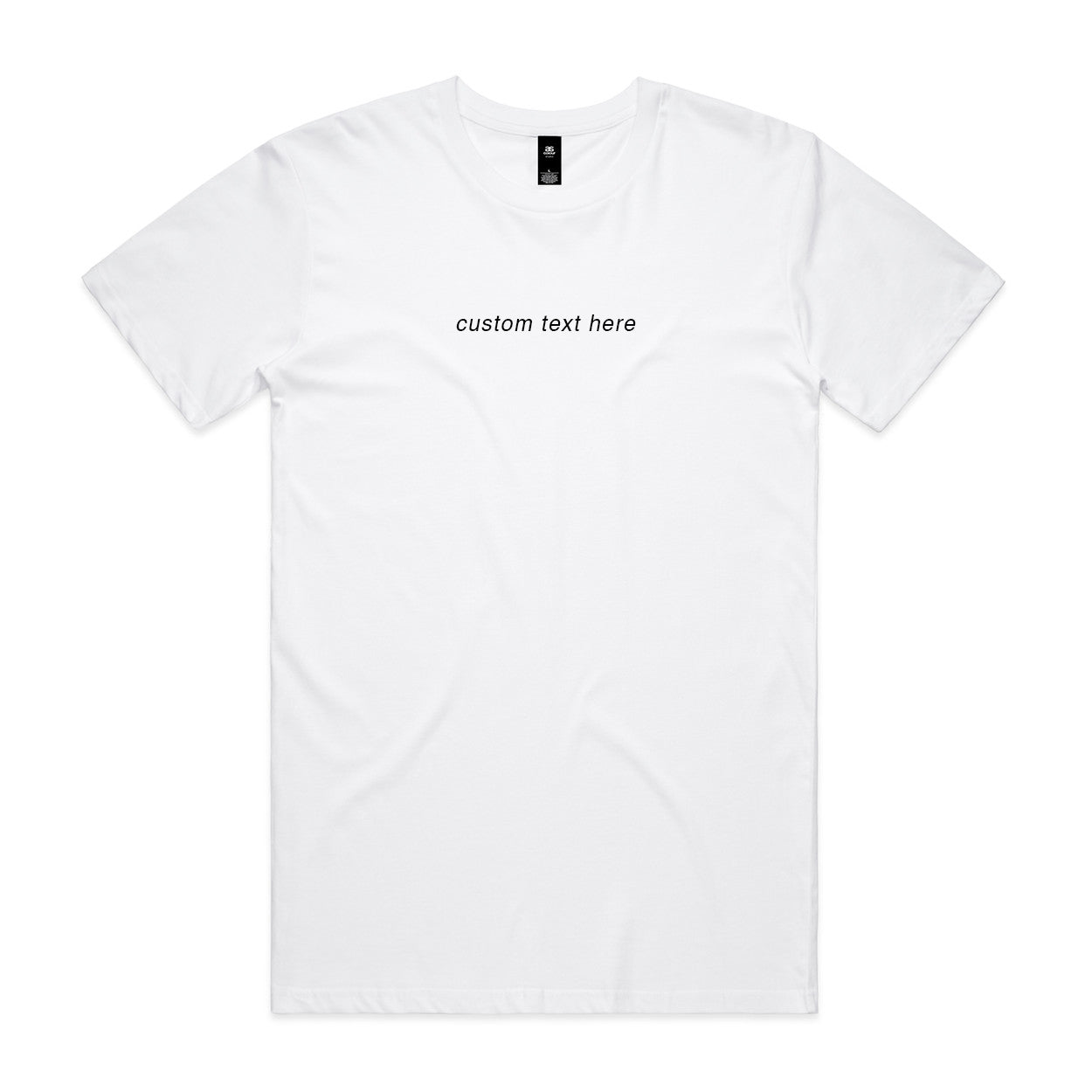 Bespoke Tshirt in White MED